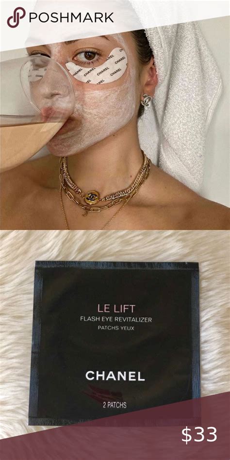 chanel under eye bags|Chanel le lift eye patch.